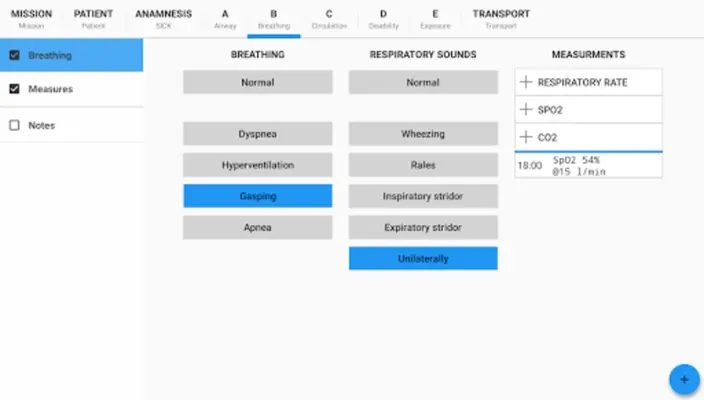 EMS Protocol - the efficient med. emergency report android App screenshot 10